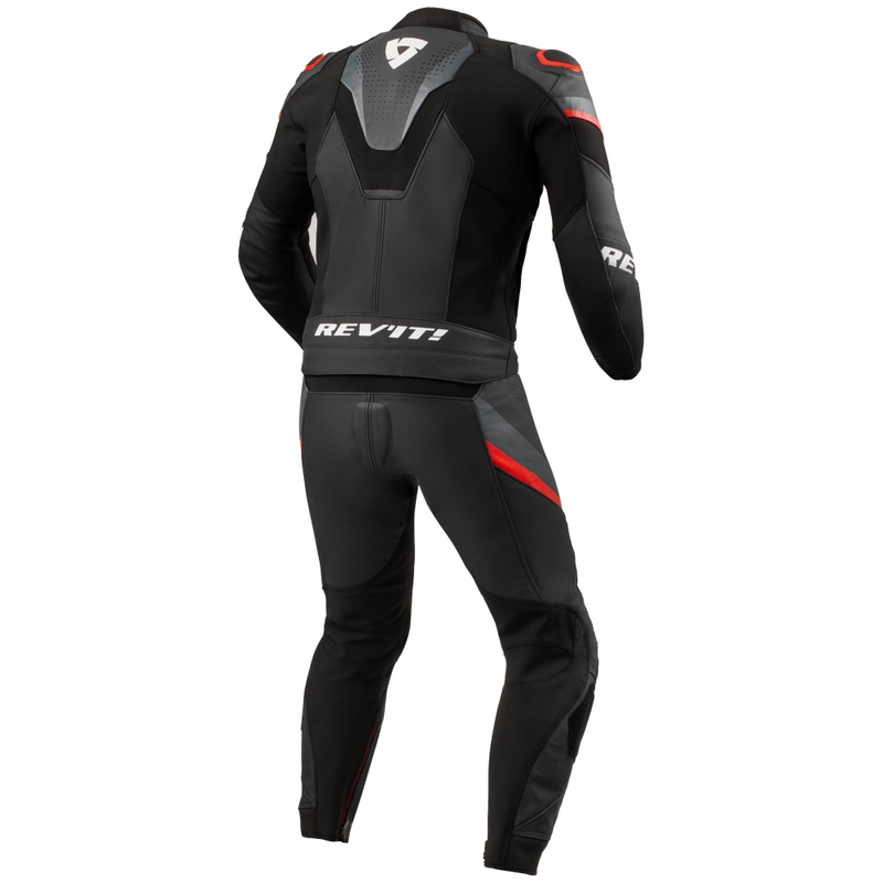 Revit Beta 2 sort-antracit læder jumpsuit