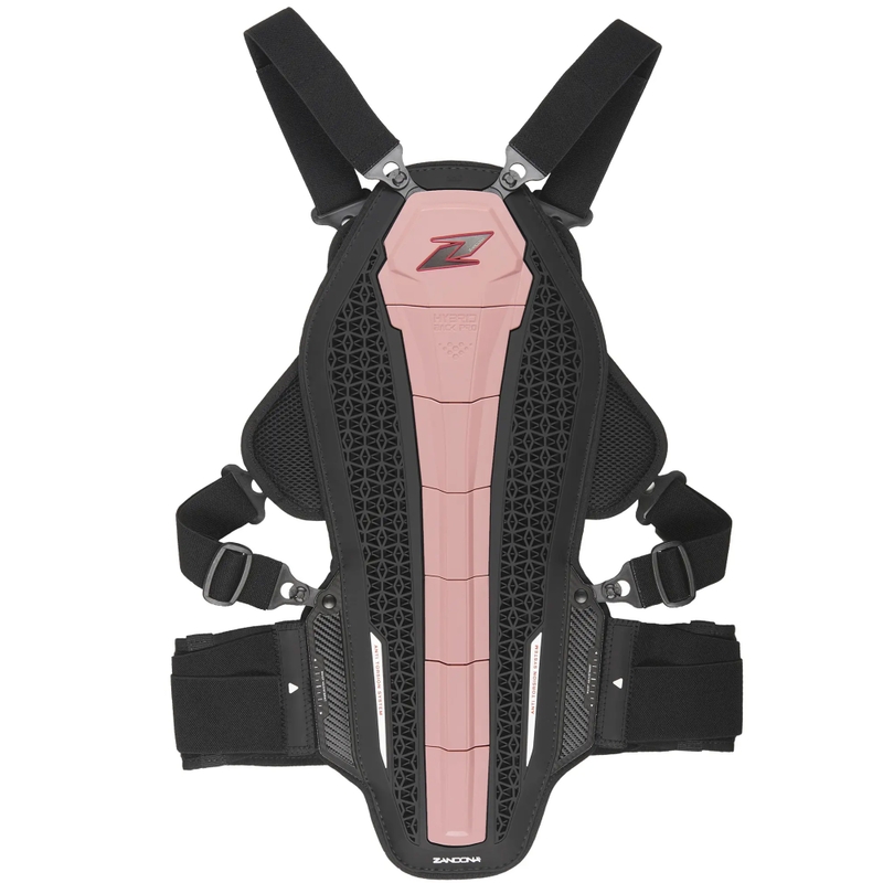 Ryg- og brystbeskytter Zandona Hybrid Armour X7 pink 168 - 177 cm