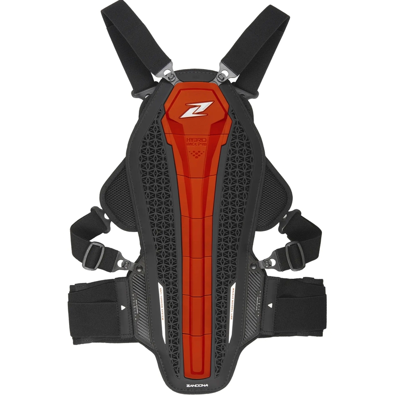 Ryg- og brystbeskytter Zandona Hybrid Armour X8 rød 178 - 187 cm