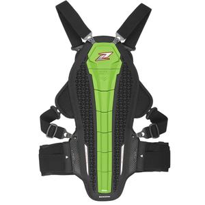 Ryg- og brystbeskytter Zandona Hybrid Armour X7 grøn 168 - 177 cm
