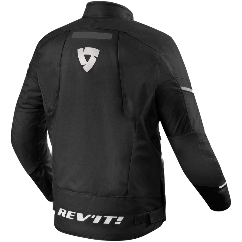 Revit Undulate H2O sort-hvid motorcykeljakke