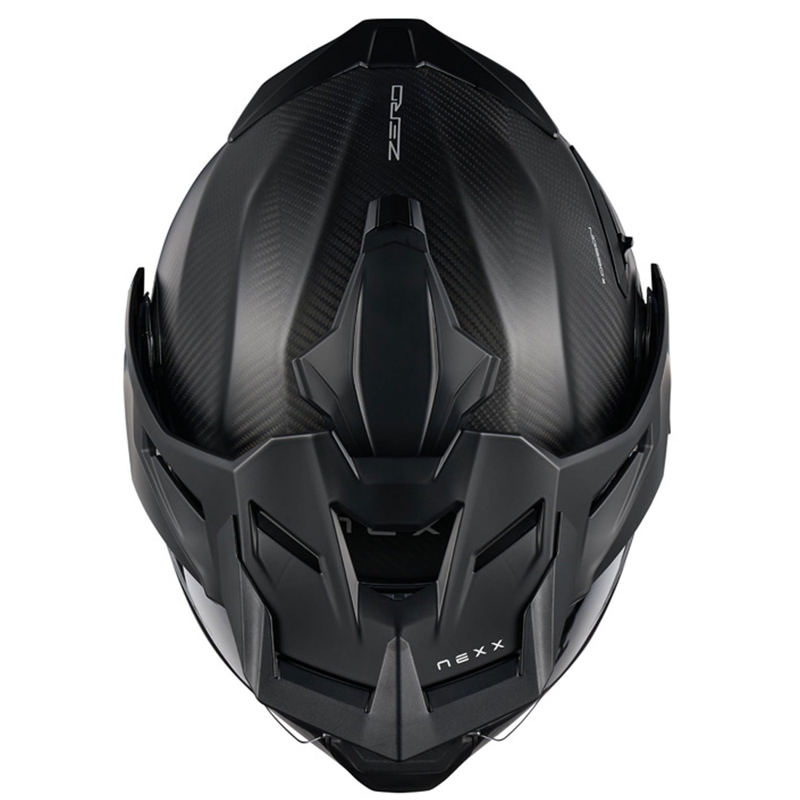 Flip-up motorcykelhjelm Nexx X.Lifecountry Zero PRO mat sort udsalg