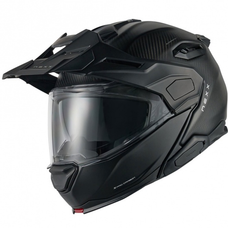 Flip-up motorcykelhjelm Nexx X.Lifecountry Zero PRO mat sort udsalg