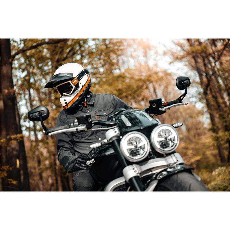 HJC V60 Scoby MC7 integralhjelm beige-sort-orange-grå