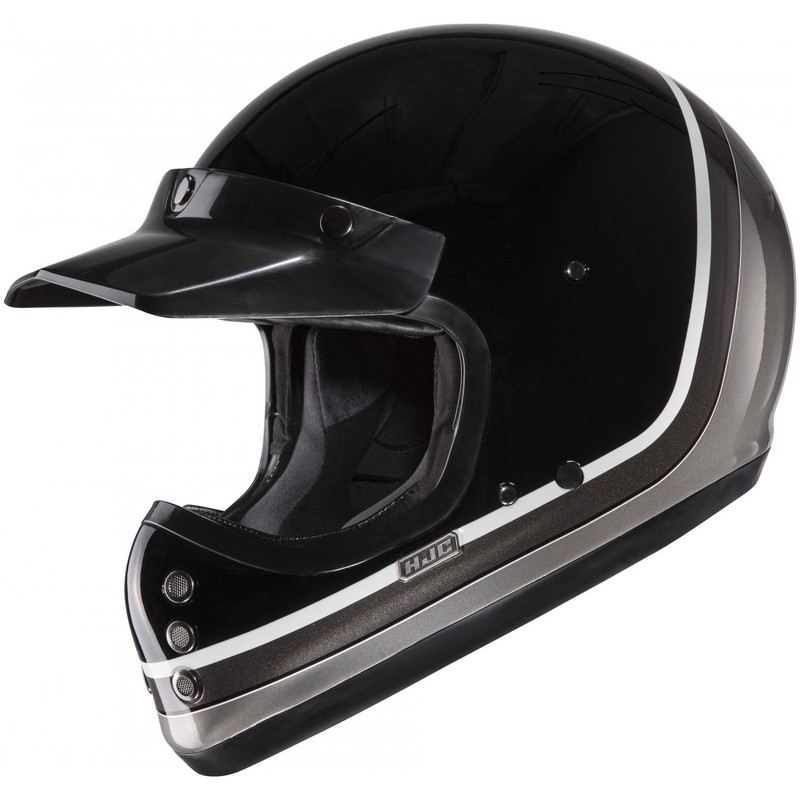 Integralhjelm HJC V60 Scoby MC5 sort-hvid-grå