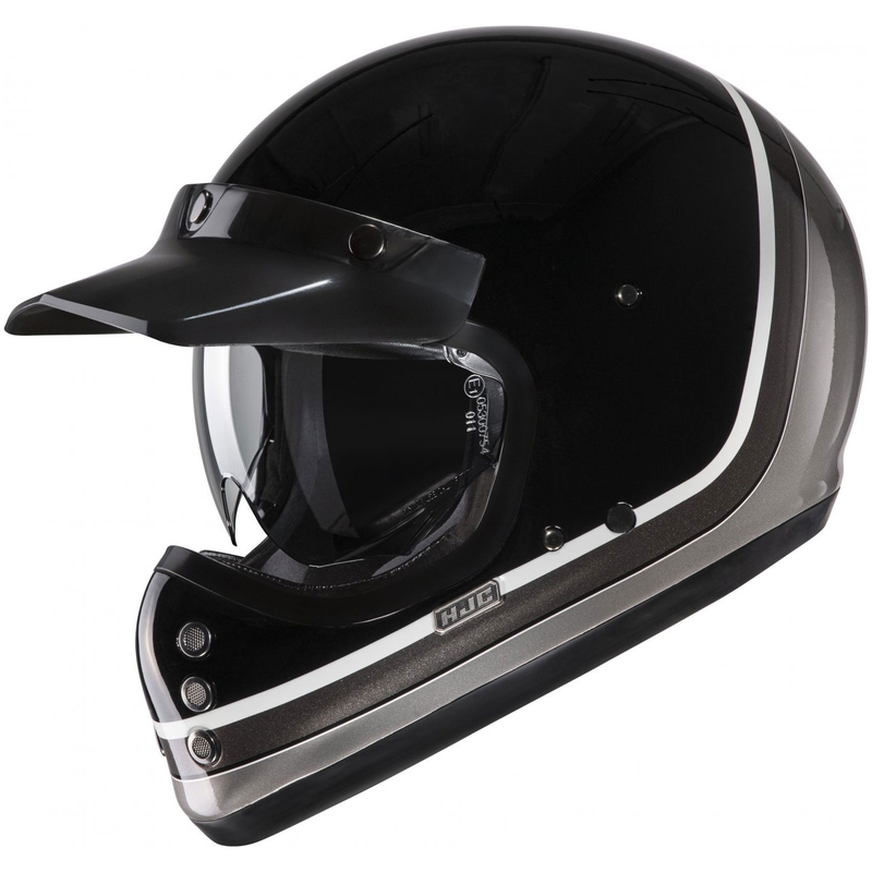 Integralhjelm HJC V60 Scoby MC5 sort-hvid-grå