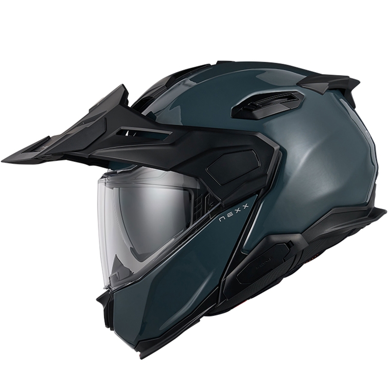 Nexx X.Lifecountry Almindelig blå flip-up motorcykelhjelm udsalg