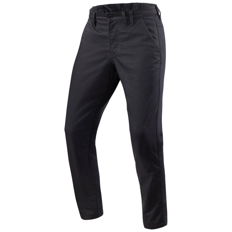 Revit Chino Dean 2 Tapered sorte motorcykelbukser