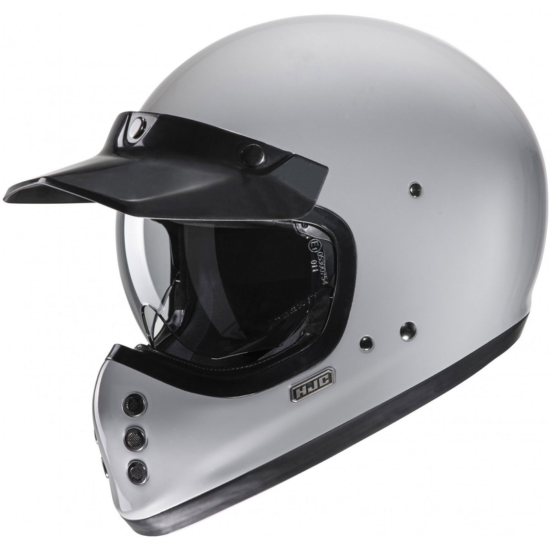 HJC V60 Solid fullface motorcykelhjelm grå