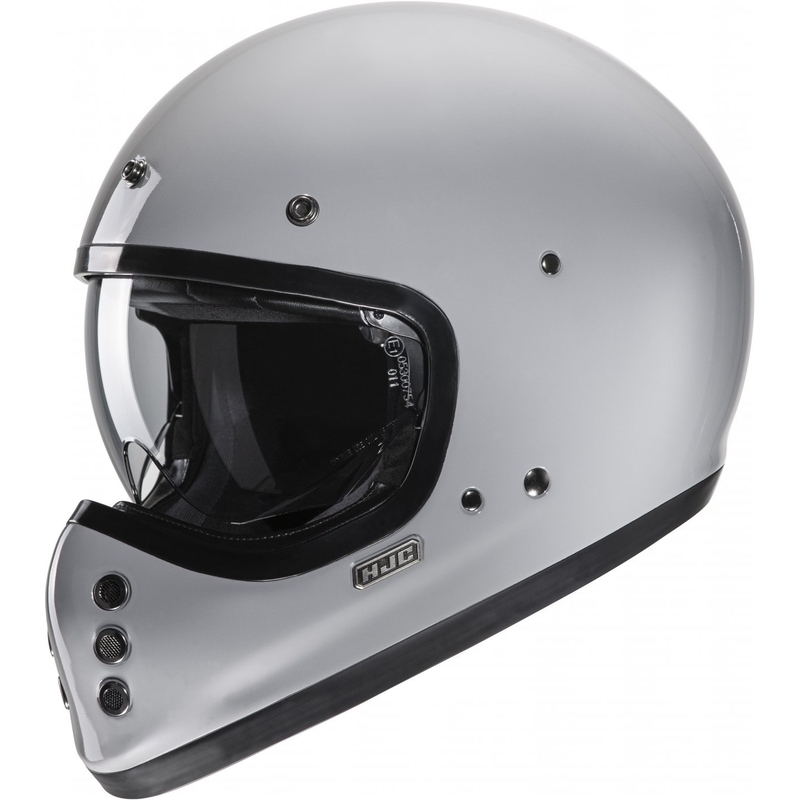HJC V60 Solid fullface motorcykelhjelm grå