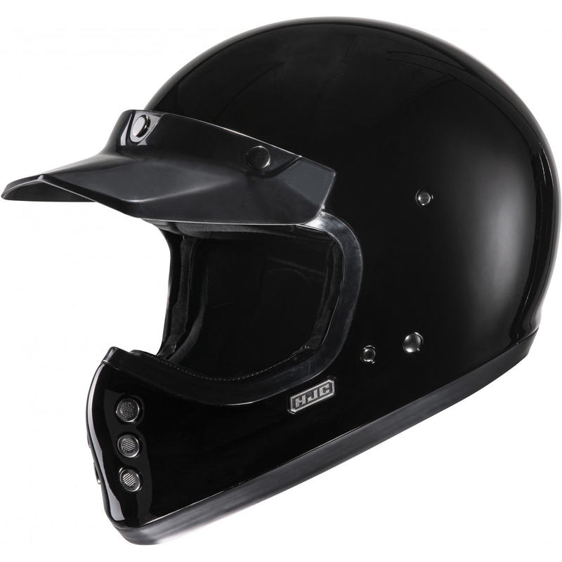 HJC V60 Solid fullface motorcykelhjelm sort