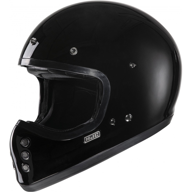 HJC V60 Solid fullface motorcykelhjelm sort
