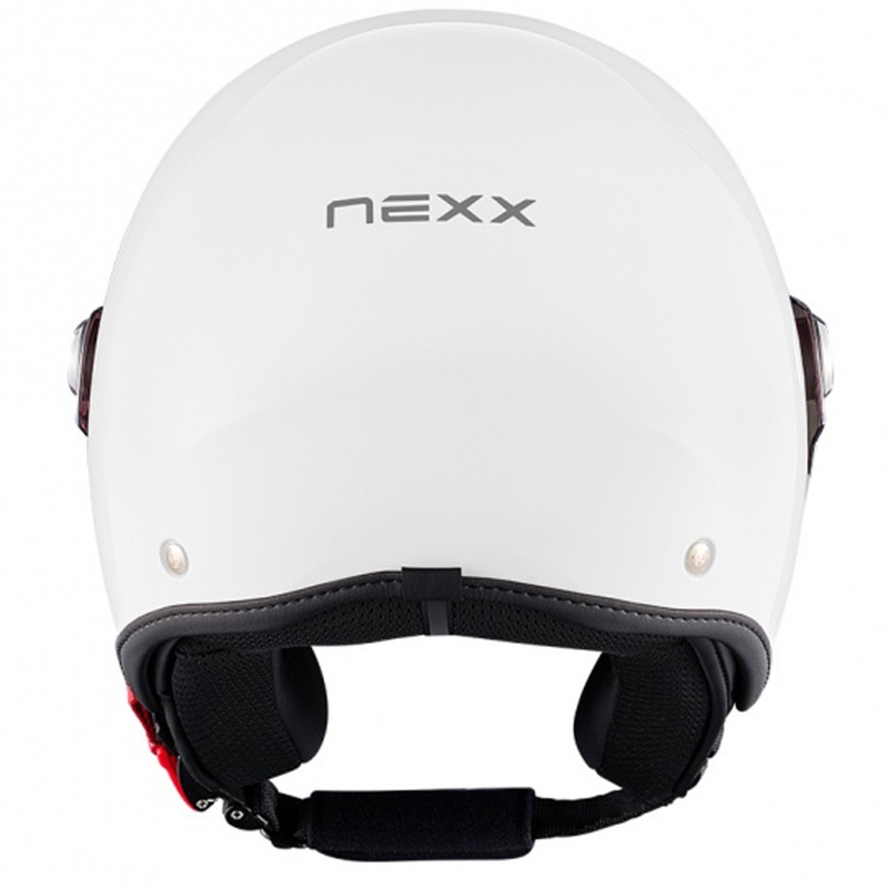 NEXX Y.10 Stiletto Åben Motorcykelhjelm Hvid udsalg