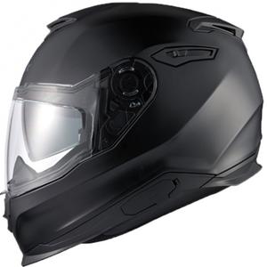 Integreret motorcykelhjelm NEXX Y.100 CORE mat sort