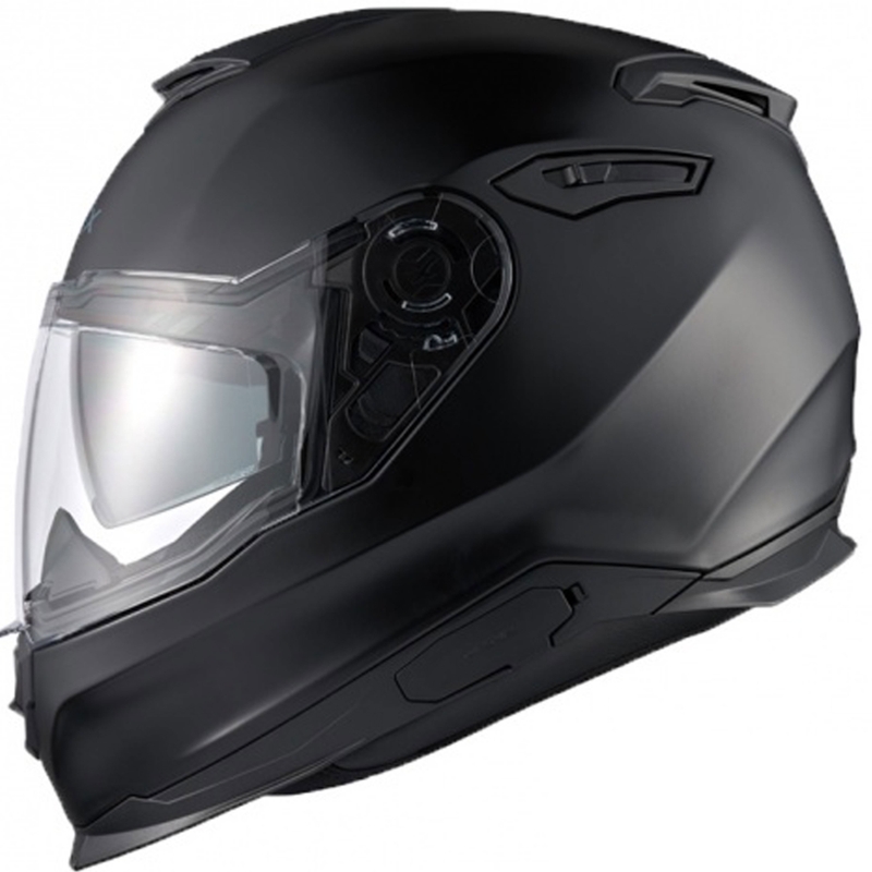 Integreret motorcykelhjelm NEXX Y.100 CORE mat sort