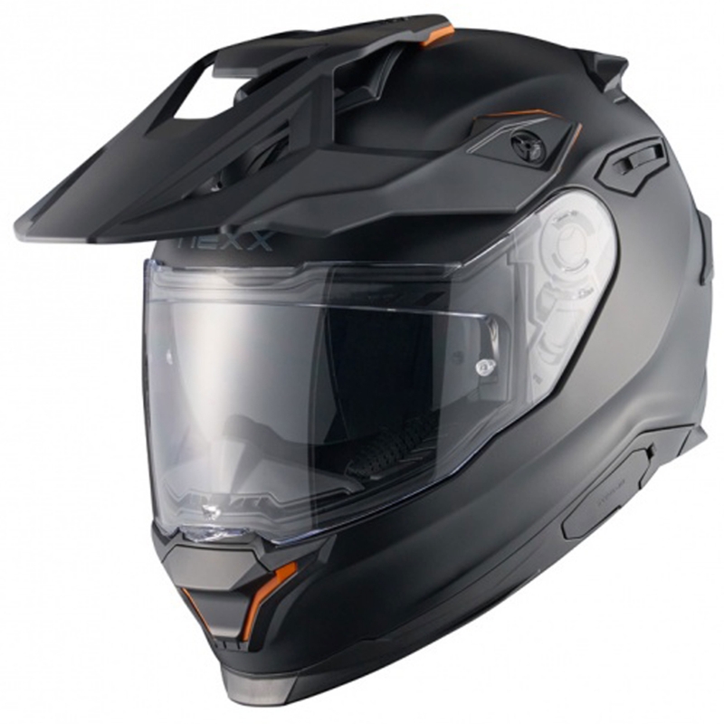 Enduro-motorcykelhjelm NEXX Y.TRAVL Plain mat sort udsalg