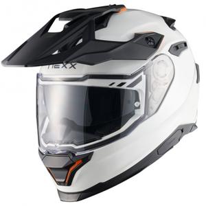 Enduro-motorcykelhjelm NEXX Y.TRAVL Almindelig hvid