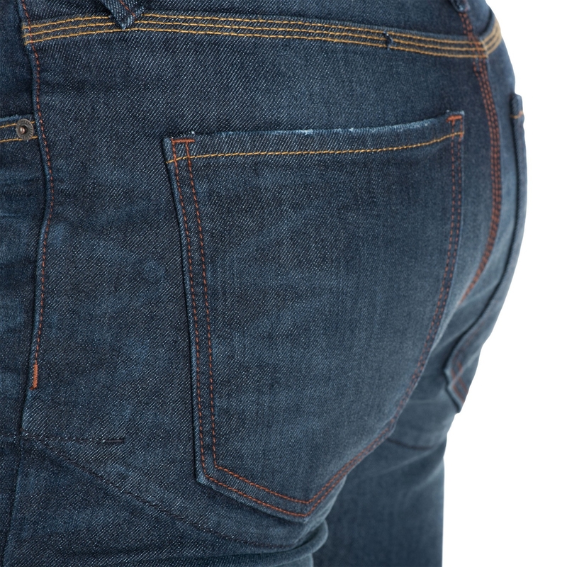 Oxford Original Approved AAA Straight Jeans i blå