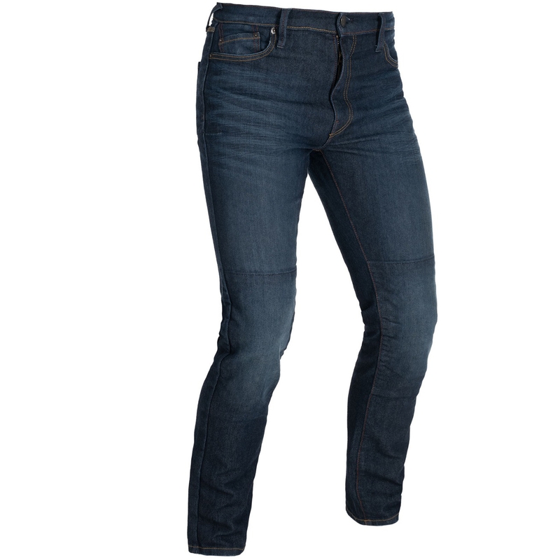 Oxford Original Approved AAA Straight Jeans i blå