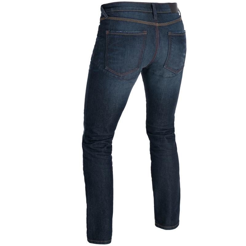 Oxford Original Approved AAA Straight Jeans i blå