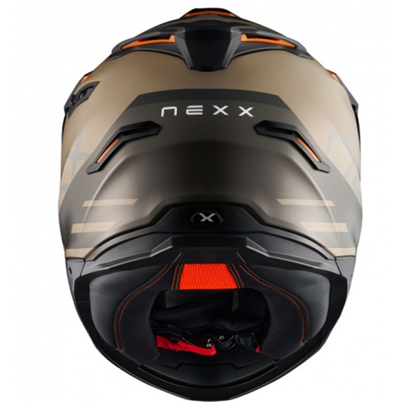 Enduro-motorcykelhjelm NEXX Y.TRAVL Quest mat sandsort