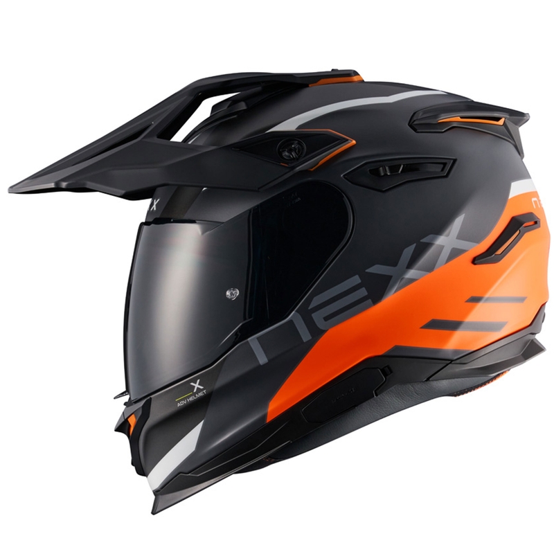 Enduro-motorcykelhjelm NEXX Y.TRAVL Quest mat orange