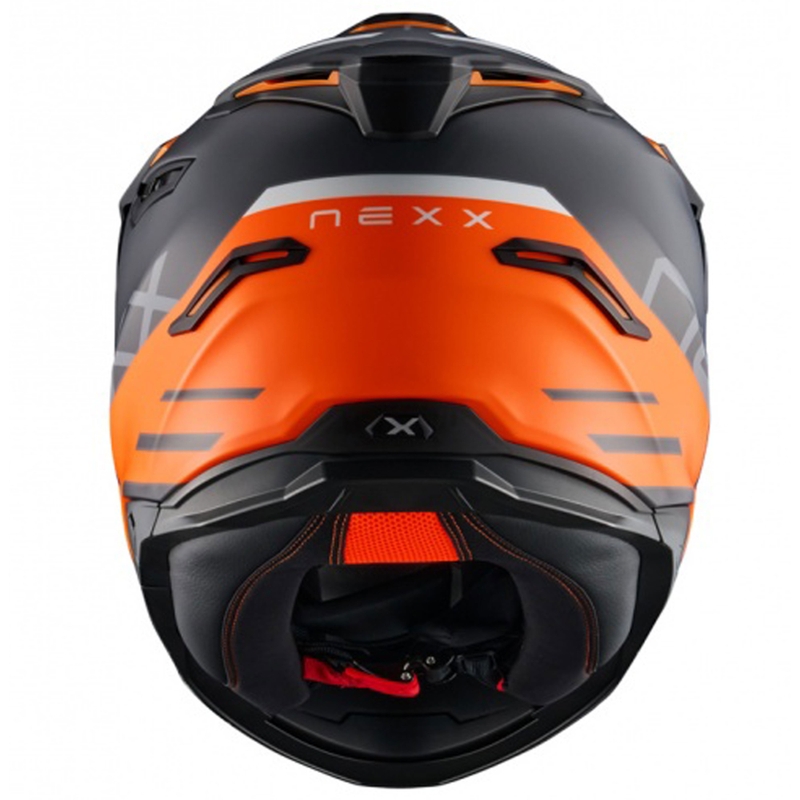 Enduro-motorcykelhjelm NEXX Y.TRAVL Quest mat orange