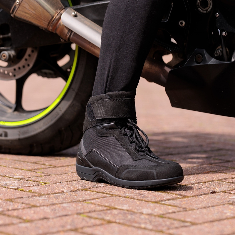 Oxford Spartan Air Black motorcykelsko til kvinder