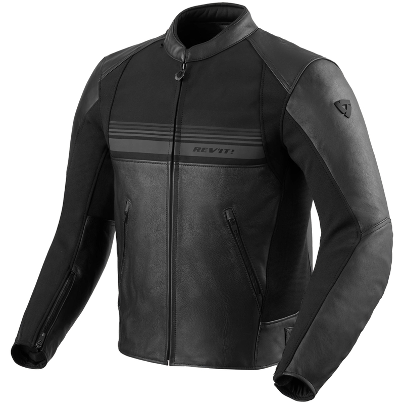 Revit Mile 2 motorcykeljakke sort