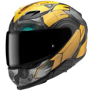 HJC F71 Bumblebee Hasbro MC3SF sort-grå-gul integreret motorcykelhjelm
