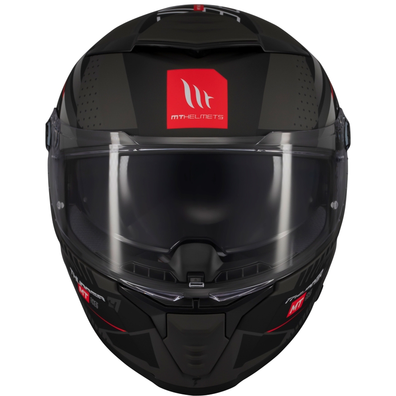 MT Thunder 4 SV Luminence integreret motorcykelhjelm mat sort