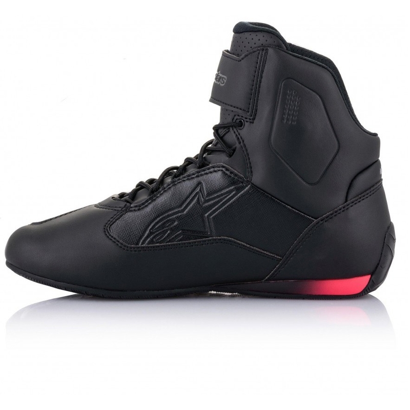 Alpinestars Stella Faster 3 sort-sølv-pink motorcykelstøvler til kvinder