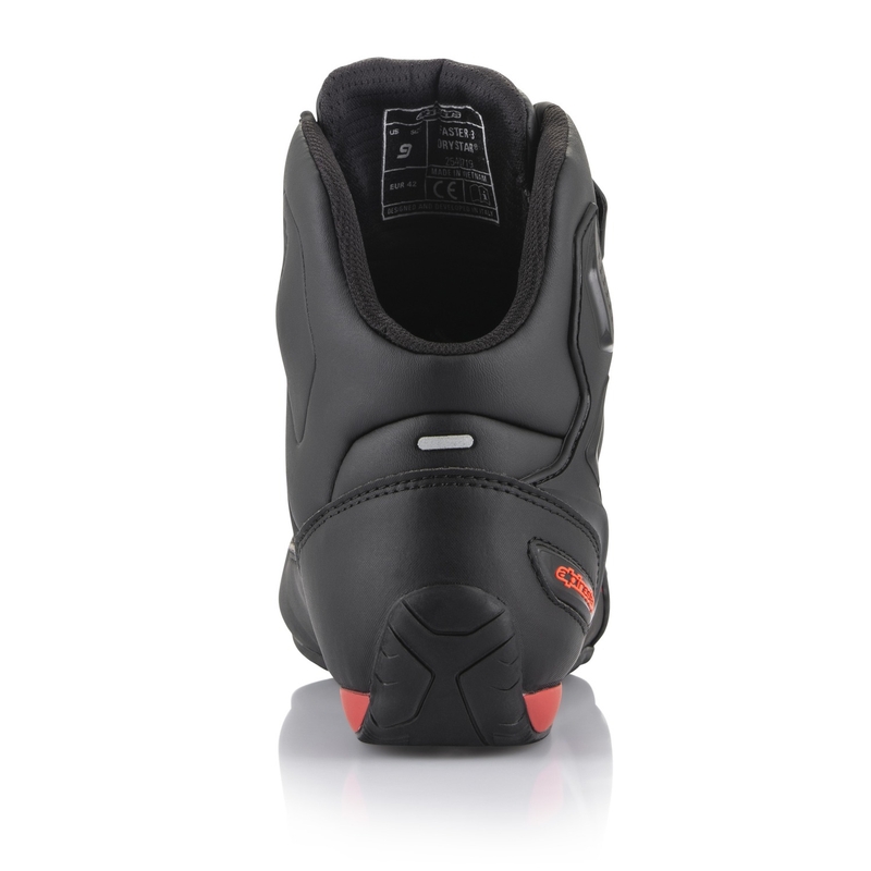 Alpinestars Faster 3 Drystar Black-Fluo Red motorcykelstøvler