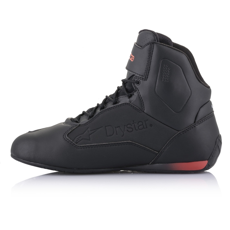 Alpinestars Faster 3 Drystar Black-Fluo Red motorcykelstøvler