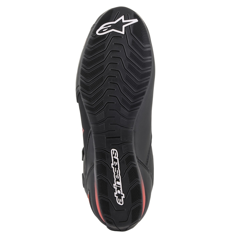 Alpinestars Faster 3 Drystar Black-Fluo Red motorcykelstøvler