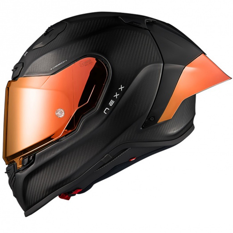 Integreret motorcykelhjelm Nexx X.R3R Zero PRO 2 Carbon mat rød