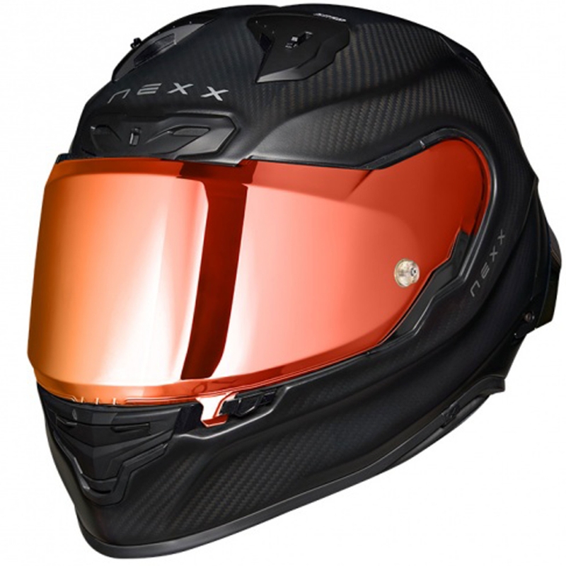 Integreret motorcykelhjelm Nexx X.R3R Zero PRO 2 Carbon mat rød