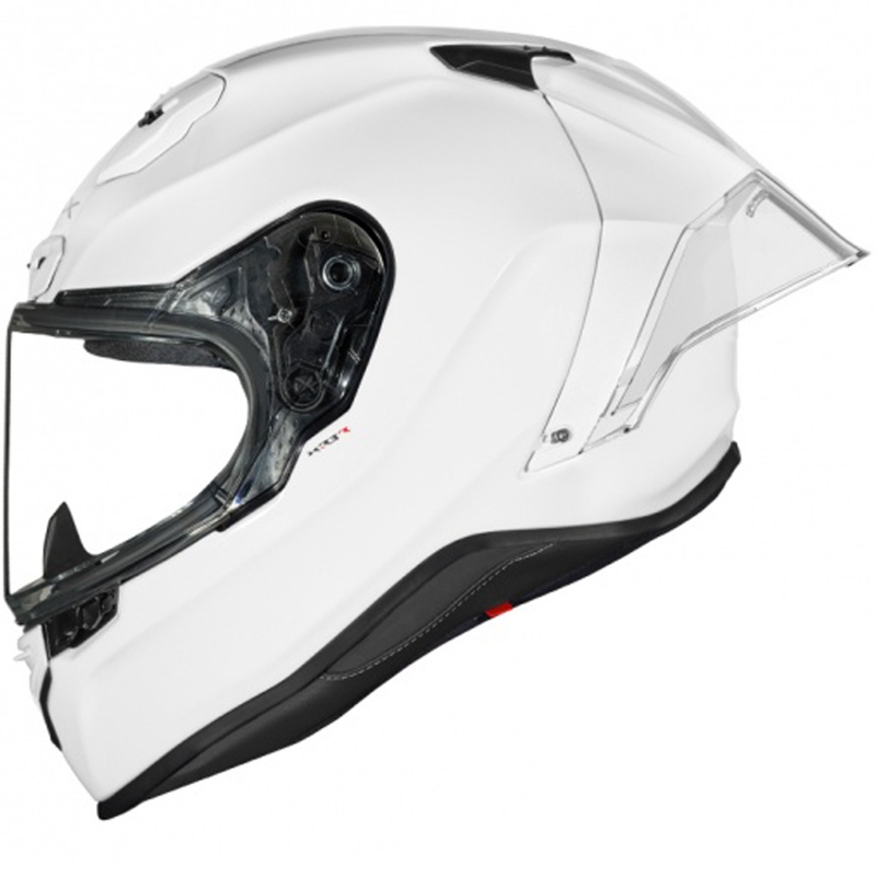 Nexx X.R3R Plain Full Face Motorcykelhjelm Hvid