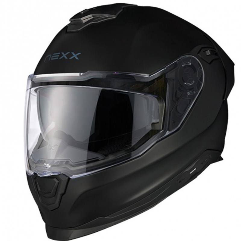 Integralhjelm NEXX Y.100R Fullblack matsort udsalg
