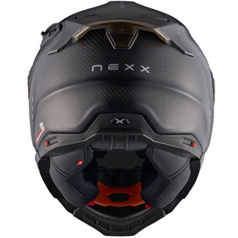 Integreret motorcykelhjelm Nexx X.WST3 Zero PRO Carbon mat guld