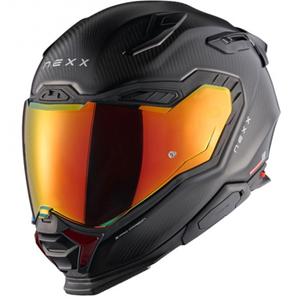 Integreret motorcykelhjelm Nexx X.WST3 Zero PRO Carbon mat rød