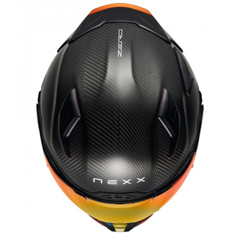 Integreret motorcykelhjelm Nexx X.WST3 Zero PRO Carbon mat rød