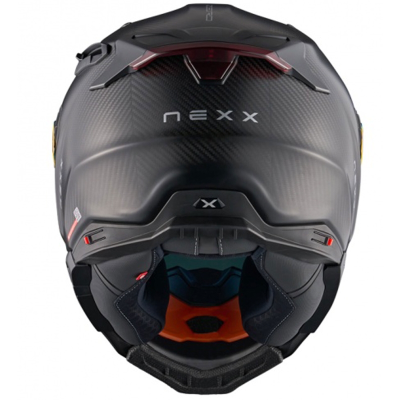 Integreret motorcykelhjelm Nexx X.WST3 Zero PRO Carbon mat rød