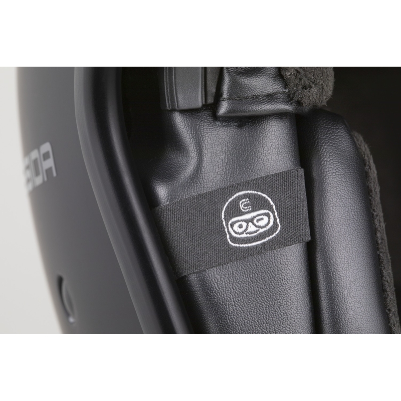 Open face motorcykelhjelm Cassida Oxygen 2.0 Jawa OHC mat rød-sort-hvid