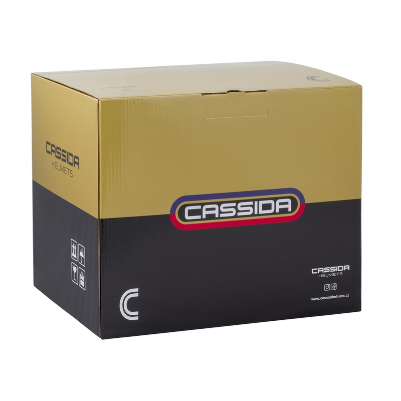 Cassida Oxygen 2.0 Gear Open Face Motorcykelhjelm Mat Grøn-Sort