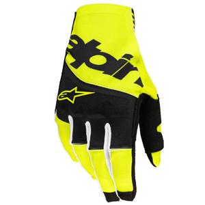 Alpinestars Techstar motocrosshandsker sort-fluo gul