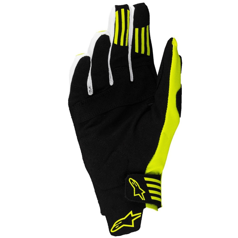 Alpinestars Techstar motocrosshandsker sort-fluo gul