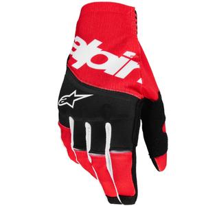 Alpinestars Techstar motocrosshandsker sort-rød