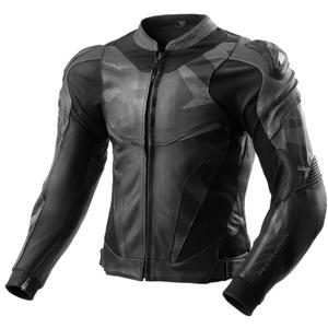 Rebelhorn Inferno sort motorcykeljakke i læder