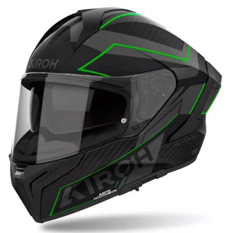 Airoh MATRYX Sentinel helfacade motorcykelhjelm matgrøn